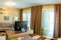 Продается однокомнатная квартира на первой линии моря в Будве.
