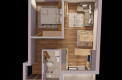 Бар, Иллино, комплекс One Residence.  Квартира с одной спальней  44 м²