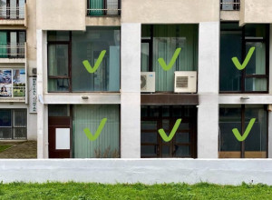 Офисное помещение расположено в центре Бара, напротив торгового центра Royal.