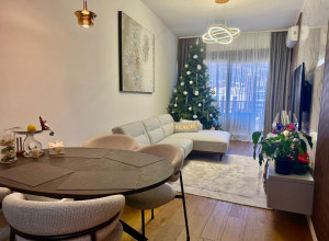 Современная квартира с 2 спальнями в Soho City, Бар